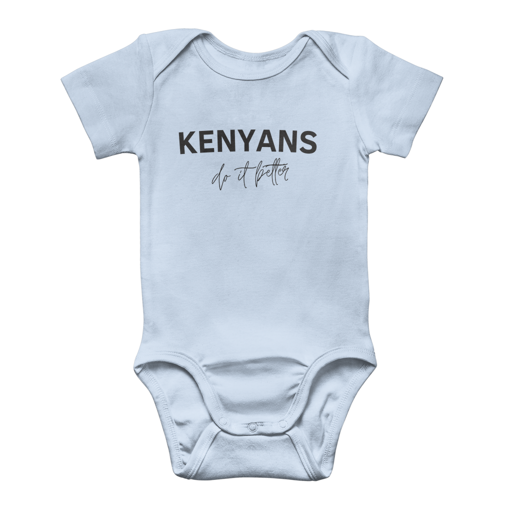 Kenyans Do It Better Classic Baby Onesie Bodysuit