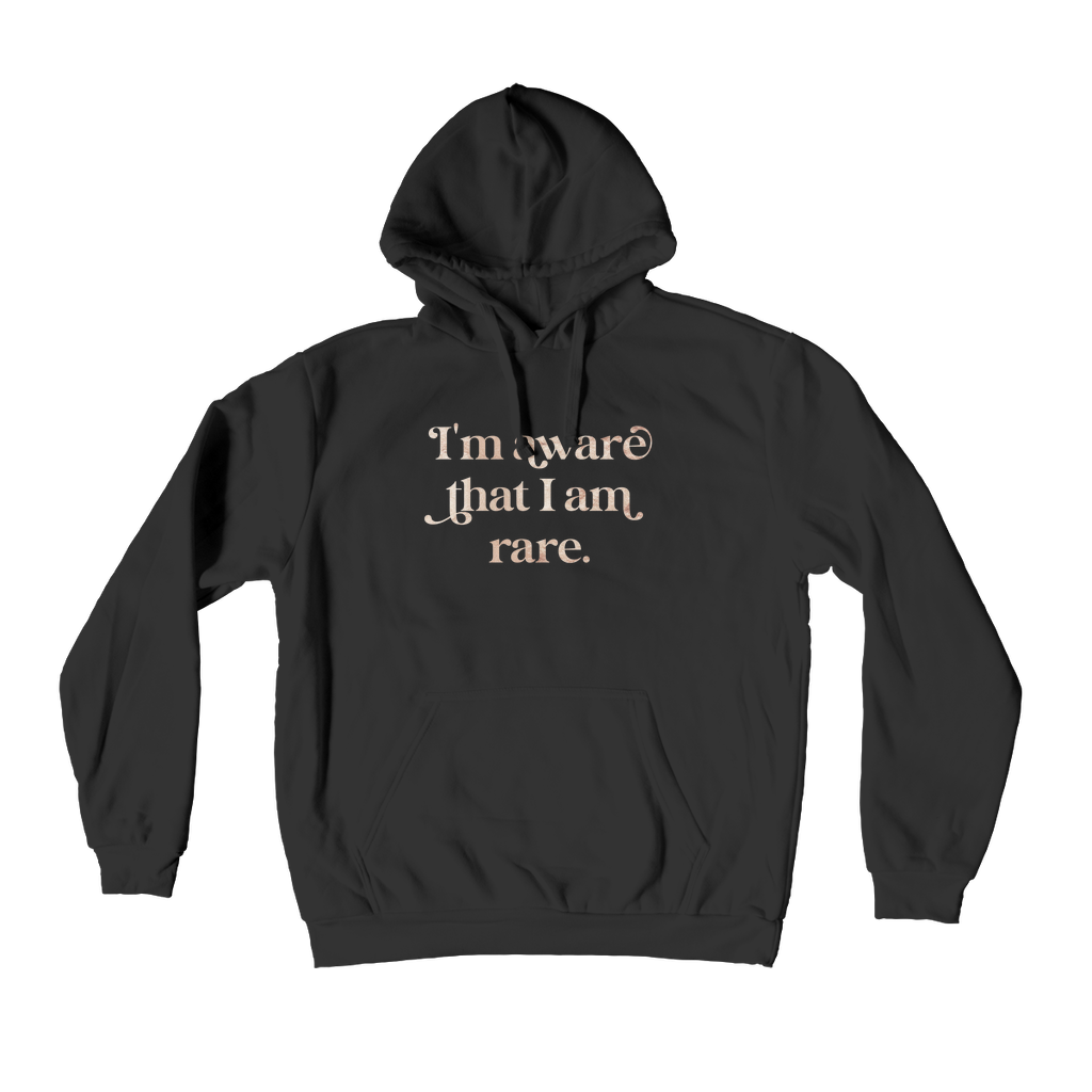 I am Aware I am Rare Premium Adult Hoodie