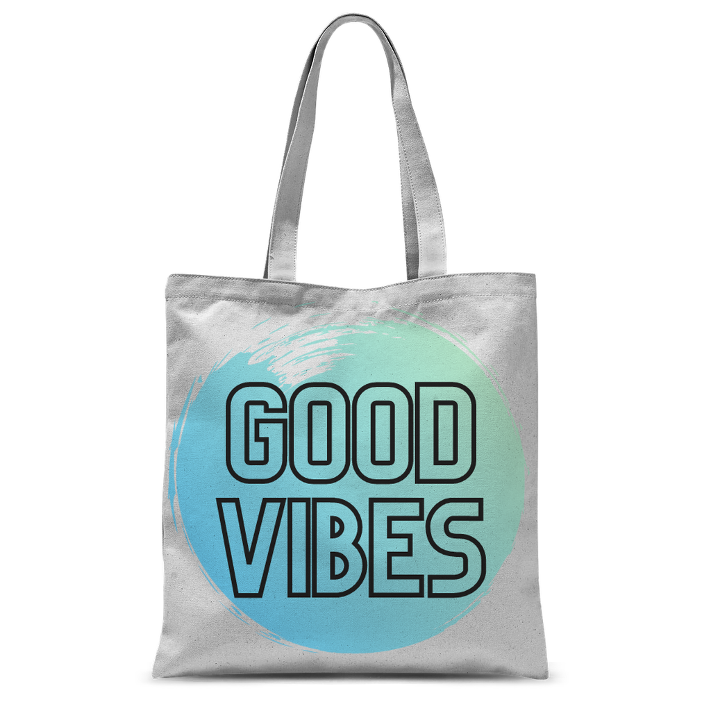 Good Vibes Classic Sublimation Tote Bag