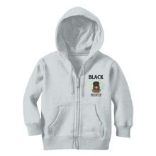 Load image into Gallery viewer, Black Innovator- Melon Magic Classic Kids Zip Hoodie
