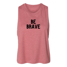 Load image into Gallery viewer, Brave Women&#39;s Racerback Cropped Tank
