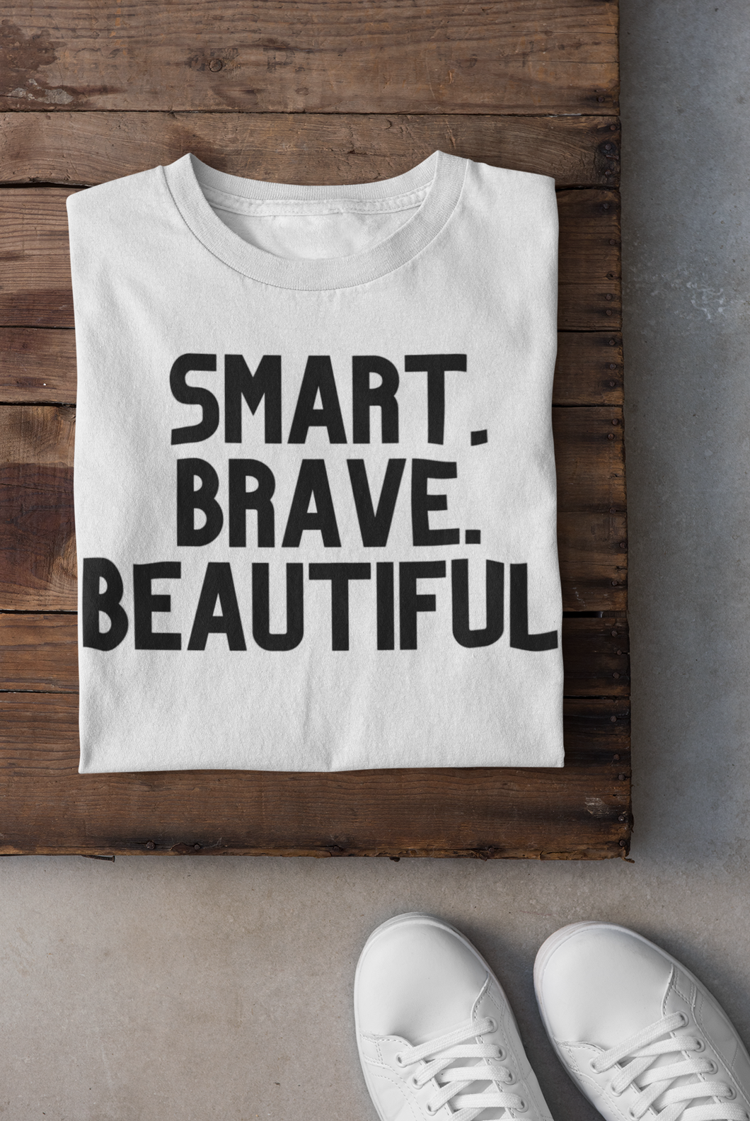 Smart Brave Beautiful Ladies' Long Sleeve Tee