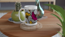 Load image into Gallery viewer, Kyah White 15oz Ceramic Mug
