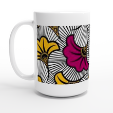 Load image into Gallery viewer, Kyah White 15oz Ceramic Mug
