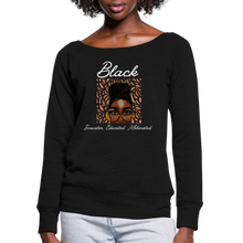 Load image into Gallery viewer, Innovator Women’s Flowy T-Shirt - black
