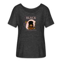 Load image into Gallery viewer, Black Trailblazer Women&#39;s Flowy T-Shirt - charcoal grey
