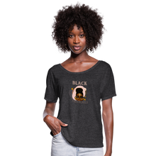 Load image into Gallery viewer, Black Trailblazer Women&#39;s Flowy T-Shirt - charcoal grey
