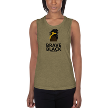 Load image into Gallery viewer, Brave Black Girls Club Ladies’ Muscle Tank
