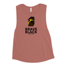 Load image into Gallery viewer, Brave Black Girls Club Ladies’ Muscle Tank
